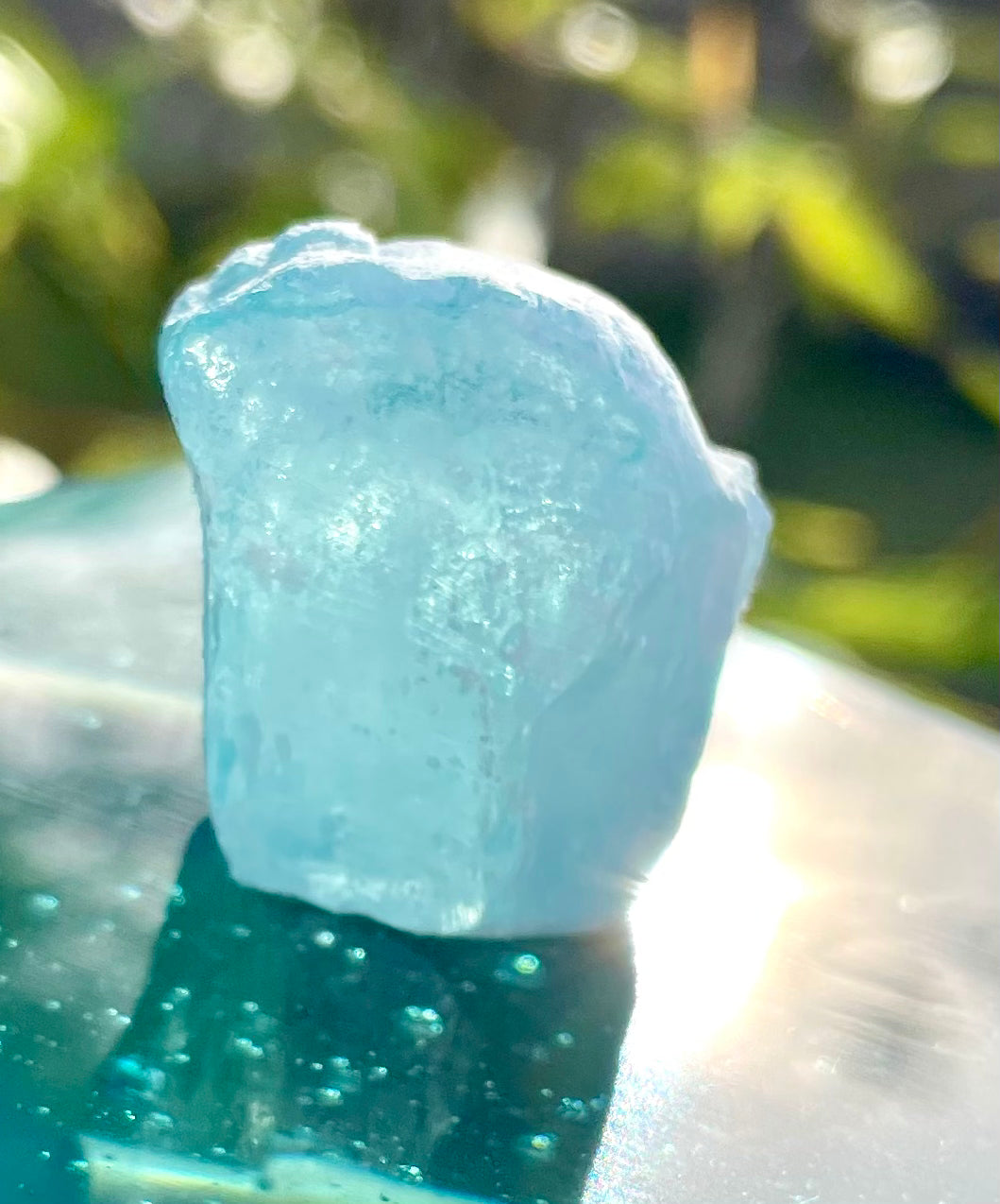 Rare Cristal bleu ETHERIUM ~ 17 g | minéral Afrique ANDARA