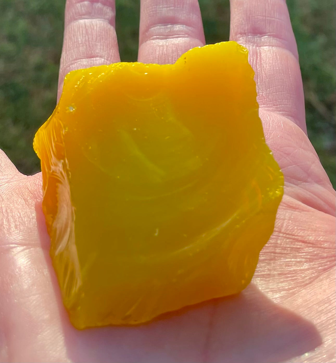 ANDARA Dragon jaune de la création| 87 g / 777 cristal 5D •