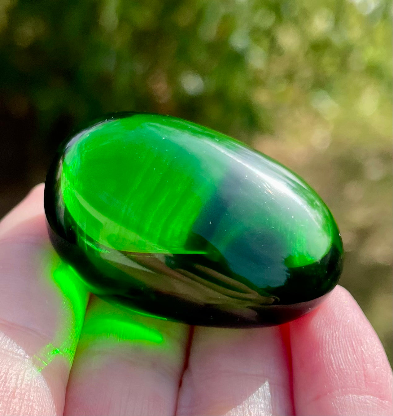 ANDARA oeuf onde de forme vert émeraude 36 g