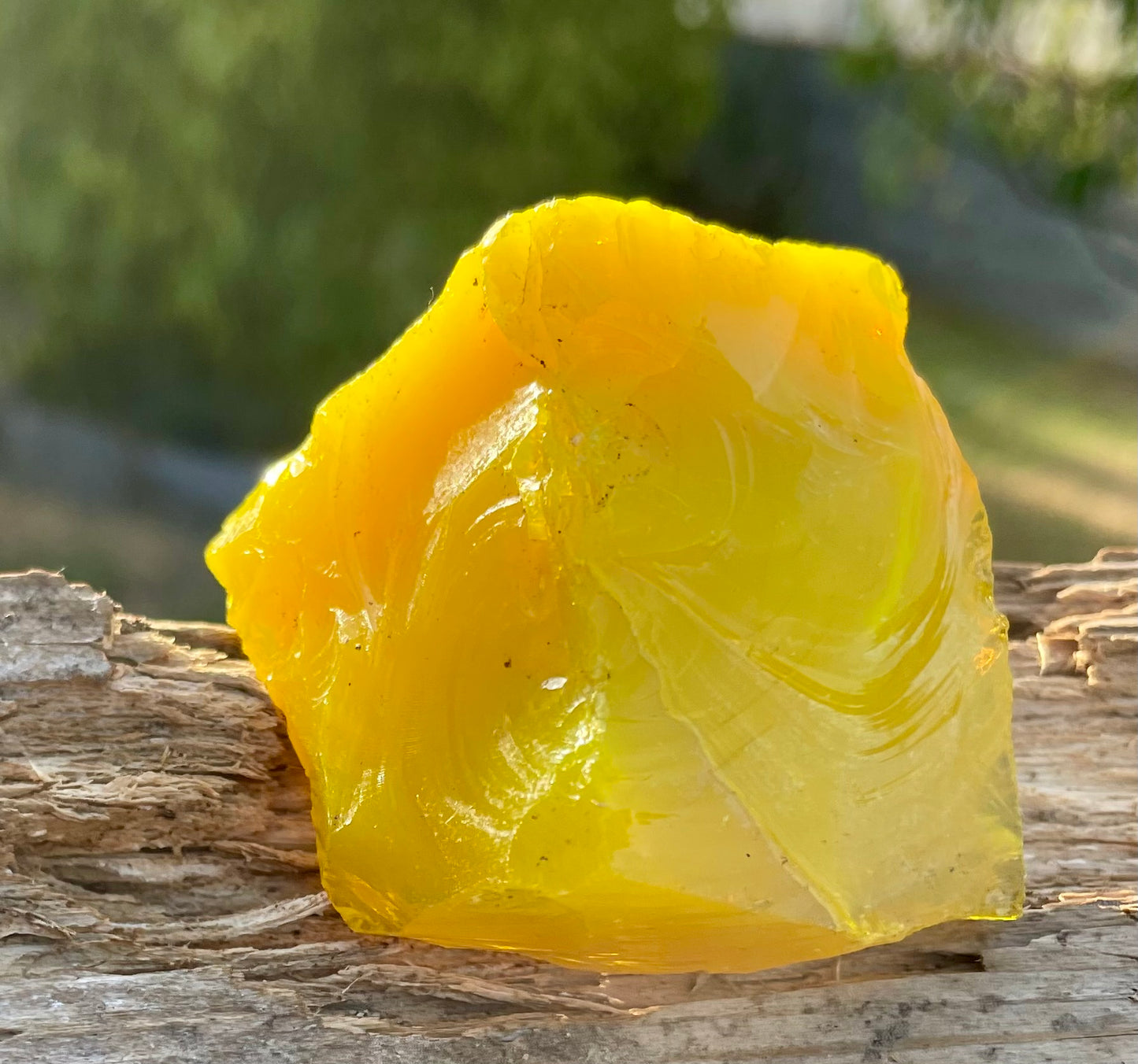 ANDARA Dragon jaune de la création| 87 g / 777 cristal 5D •