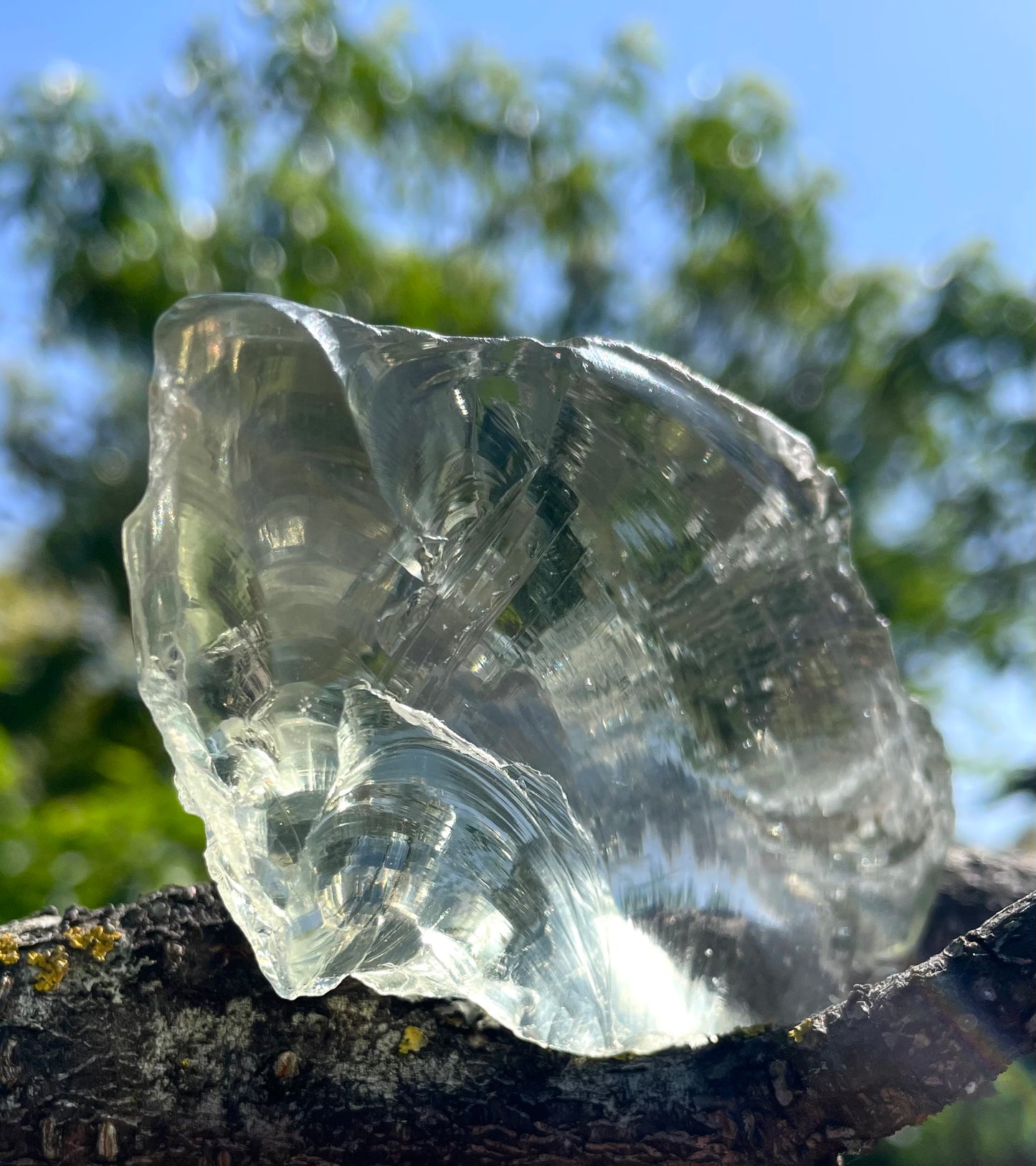 Rare ANDARA Africain Champagne ~ 119 g | 777 cristal 5D