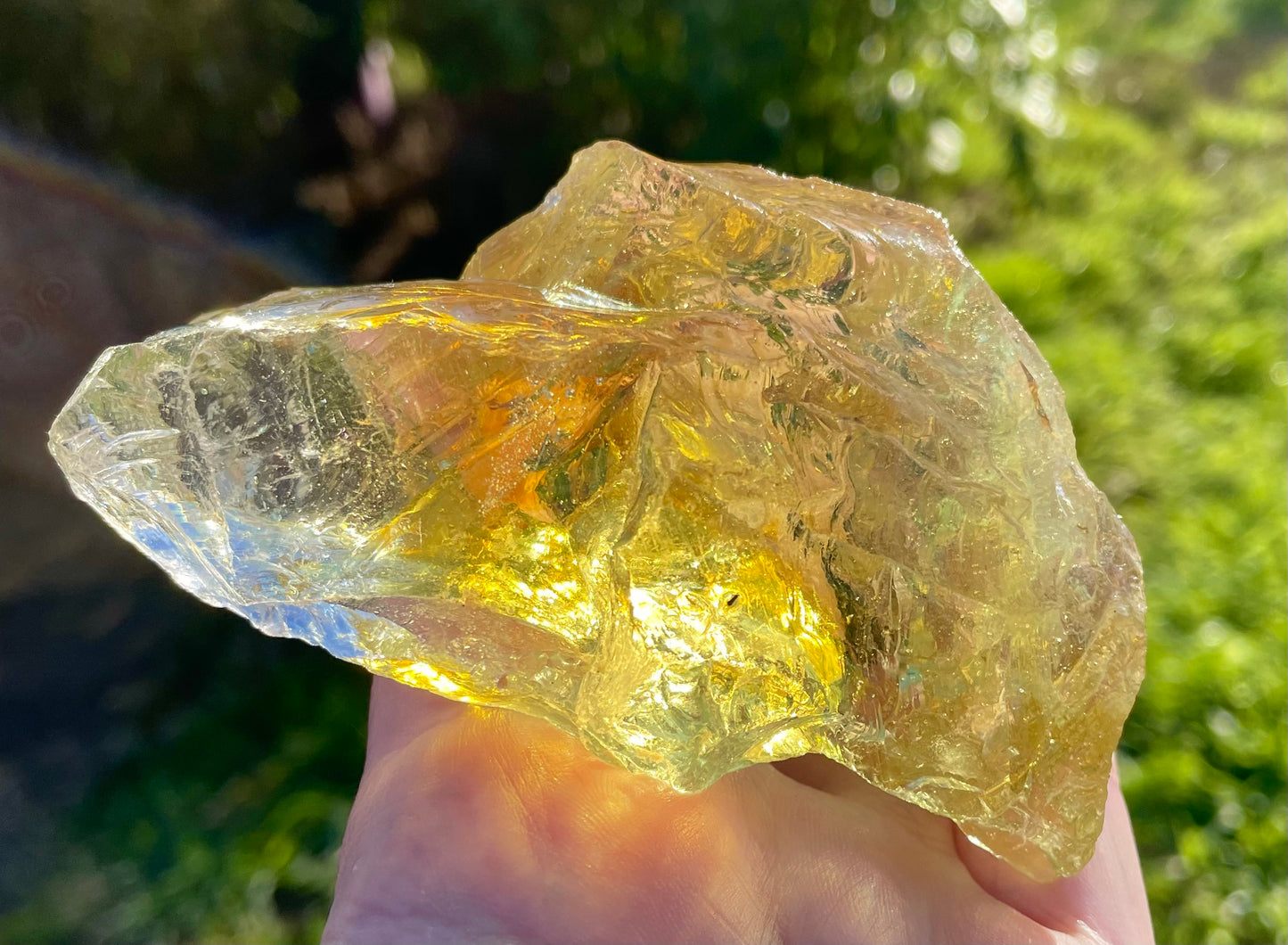 Rare ANDARA Français Solaris tricolore 252 g | French Andara crystal
