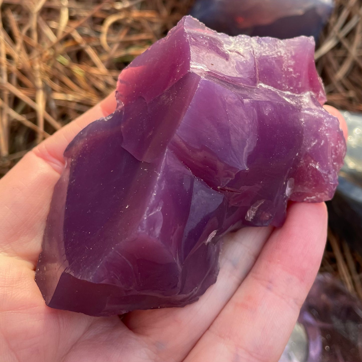 Violets Français | Lot pierre cristalline ANDARA ~ 670 g
