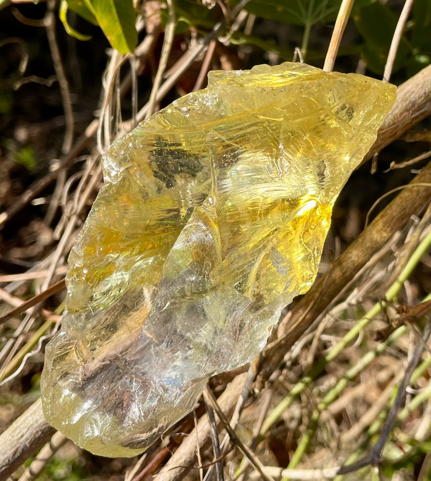 Rare ANDARA Français Solaris tricolore 252 g | French Andara crystal