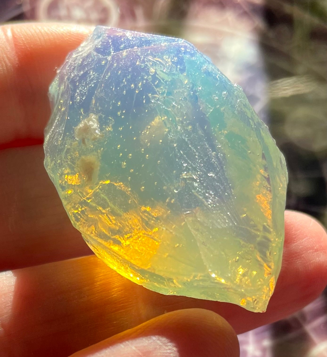 Rare baby ANDARA Lignée des origines bleuté | 20 g | cristal 5D / 777
