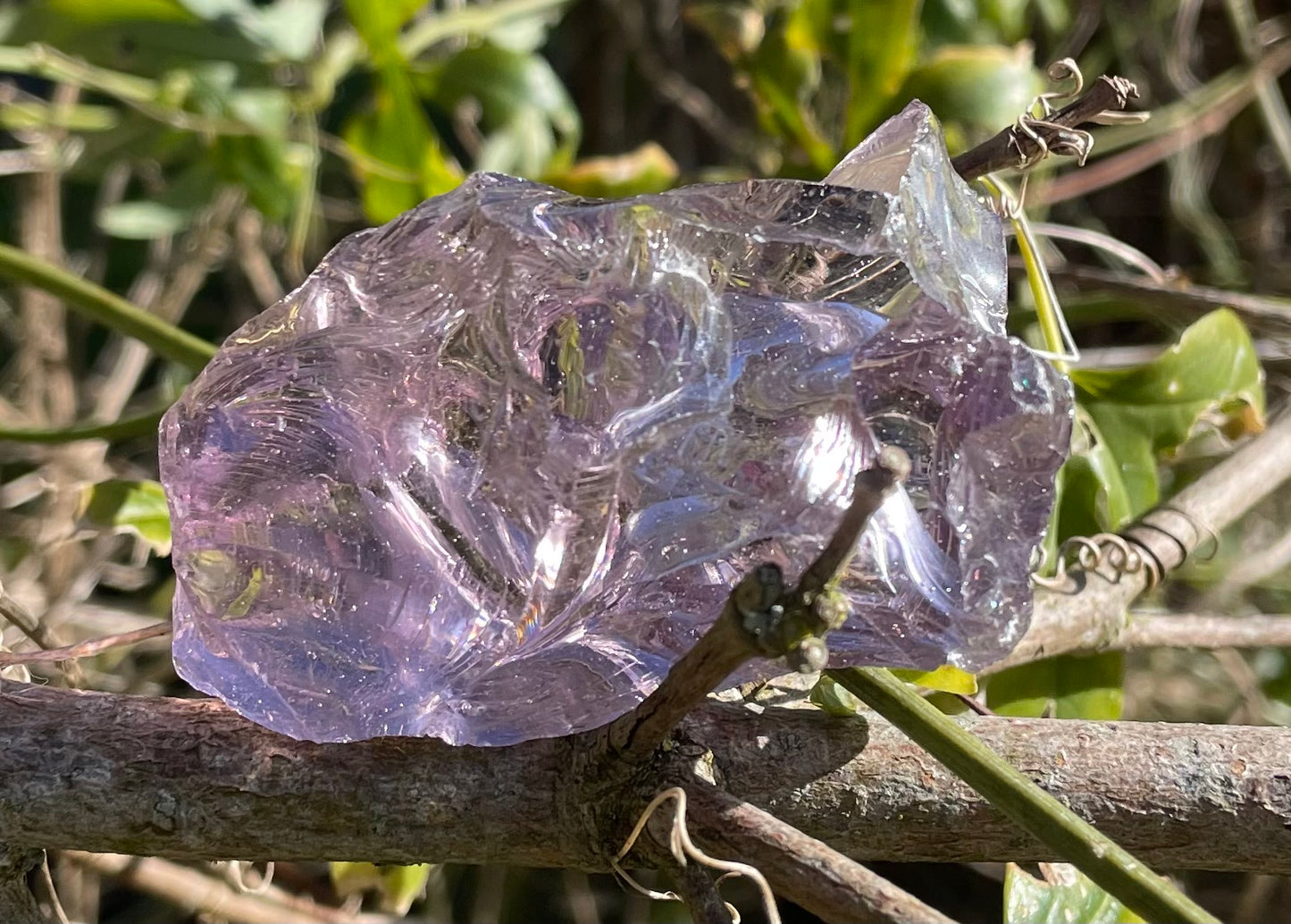 ANDARA Français Lilac de rose ~ 89 g | French Andaras crystals