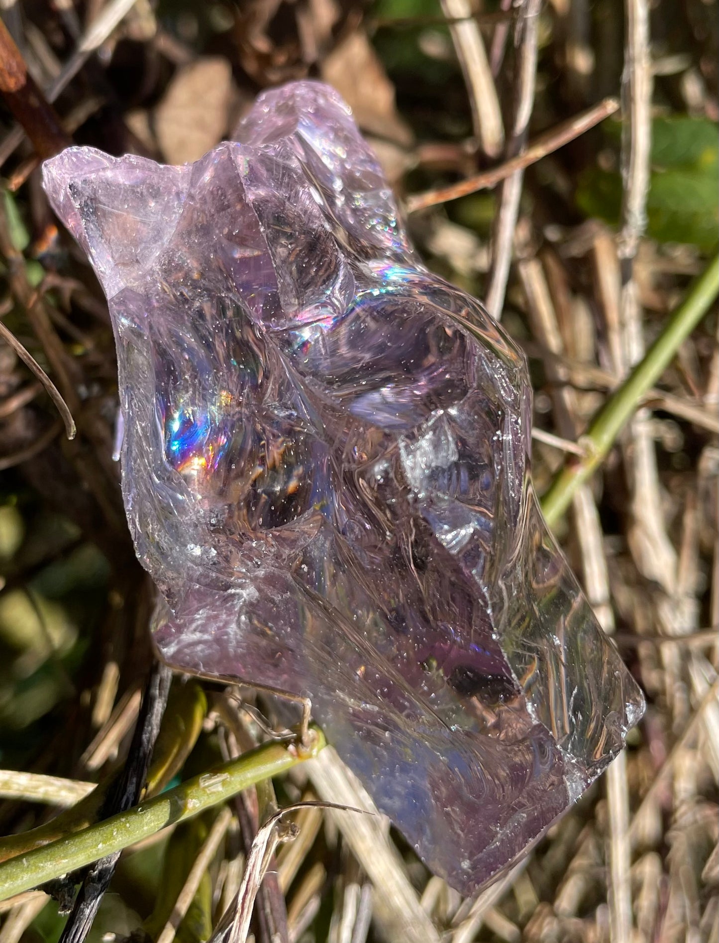 ANDARA Français Lilac de rose ~ 89 g | French Andaras crystals