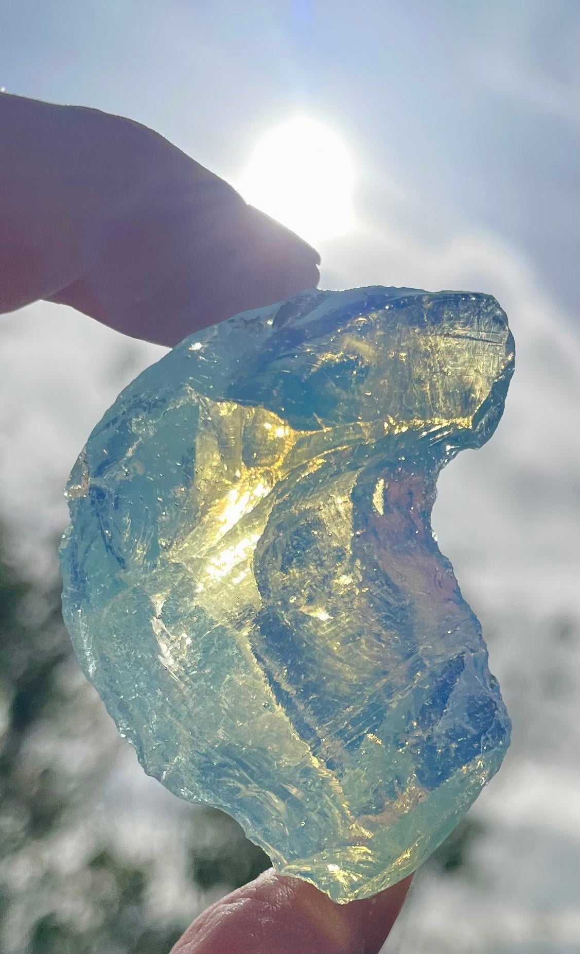 Baby ANDARA• Diamant Cristallin : Lignée des origines 28 g | Cristaux quantiques 5D
