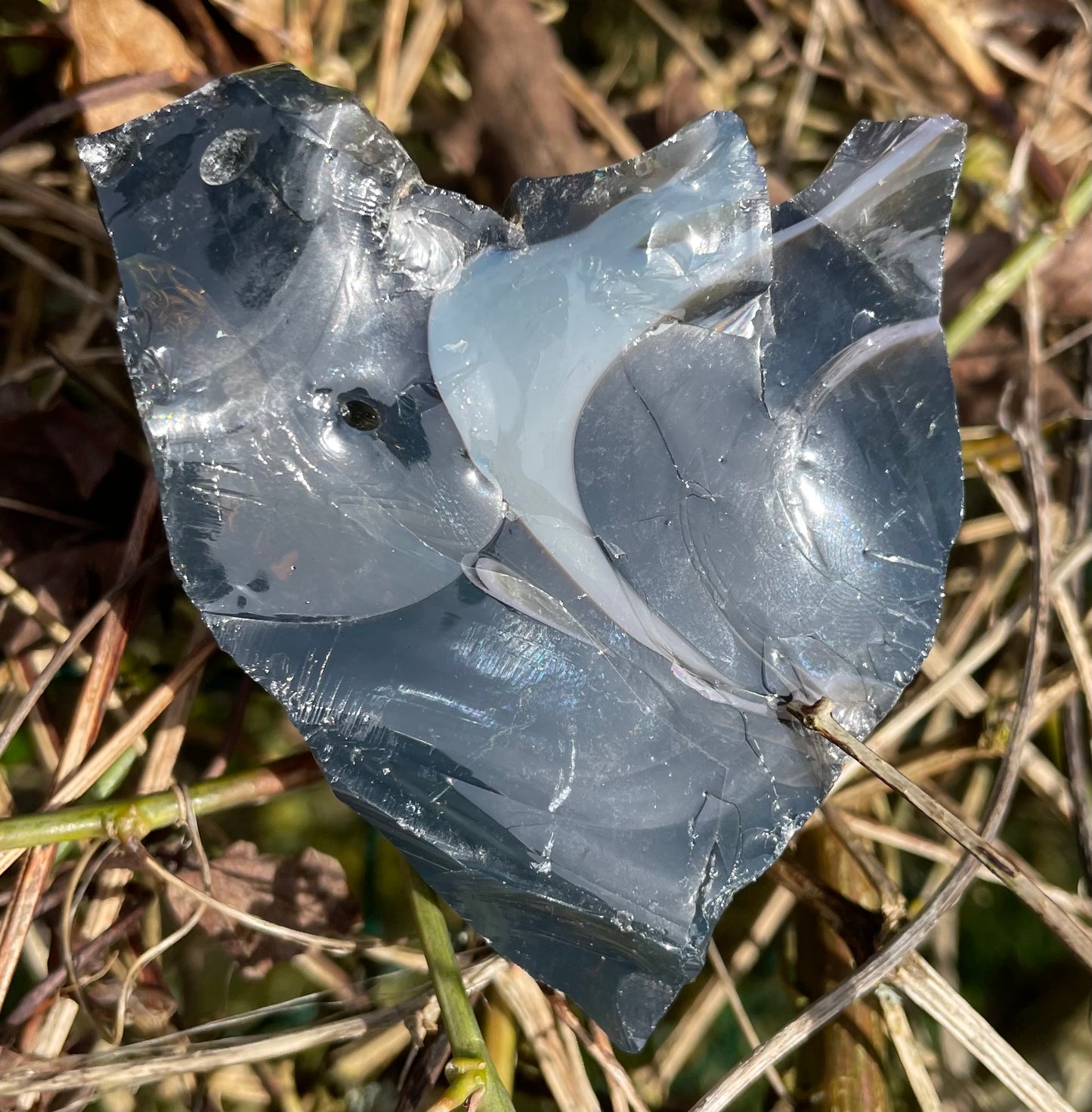 Rare ANDARA• Français Iridium Cobalt Violet Or 158 g | French Andara