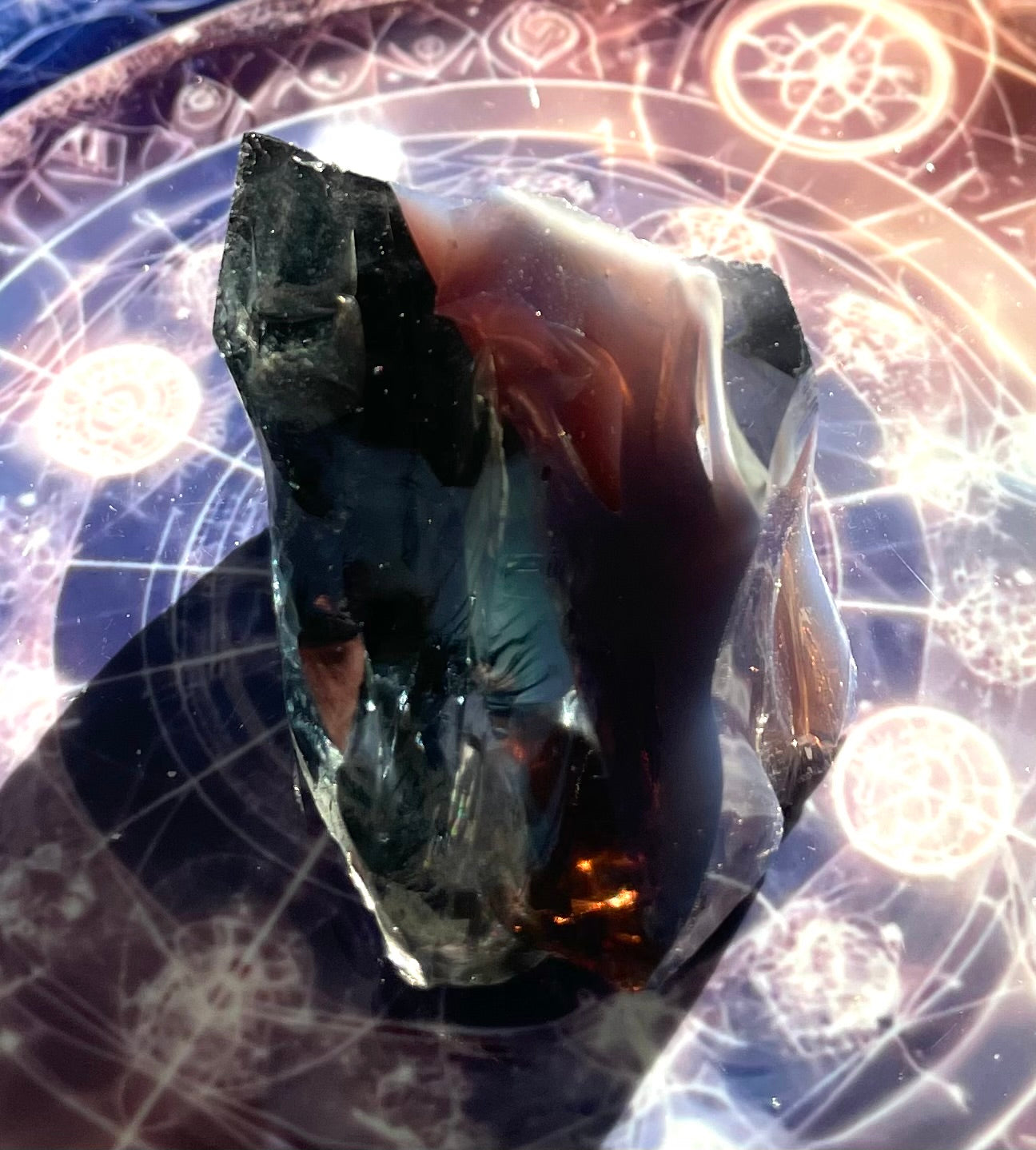 ANDARA Français Dragon Imperial Noir | 24 g / 777 cristal 5D •