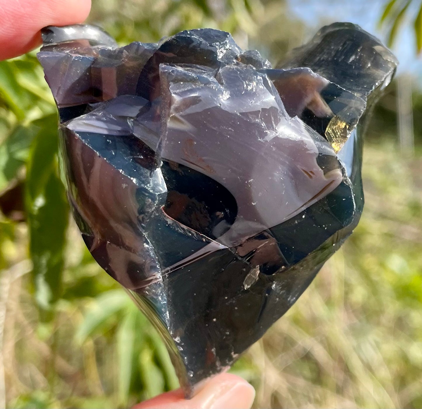 Rare ANDARA• Français Iridium Cobalt Violet Or 158 g | French Andara