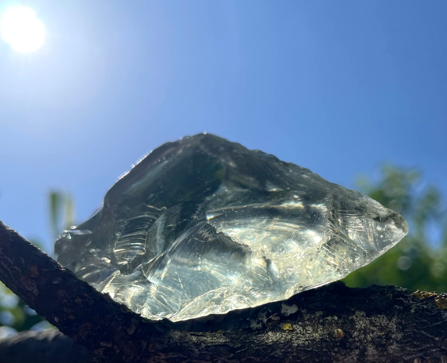 Rare ANDARA Africain Champagne ~ 119 g | 777 cristal 5D