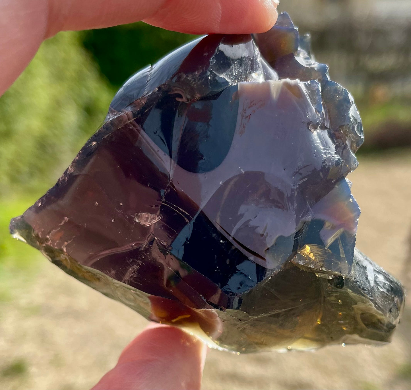 Rare ANDARA• Français Iridium Cobalt Violet Or 158 g | French Andara