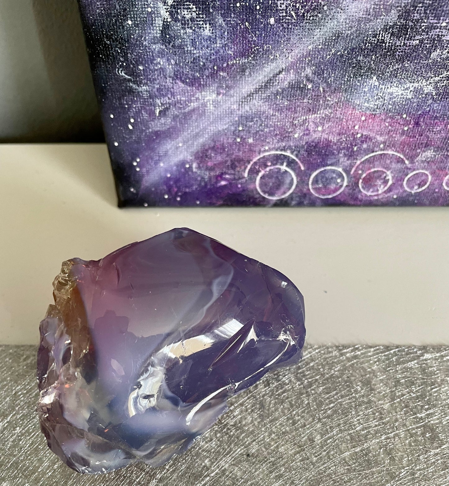 Transition | Peinture vibratoire | Art & Andara