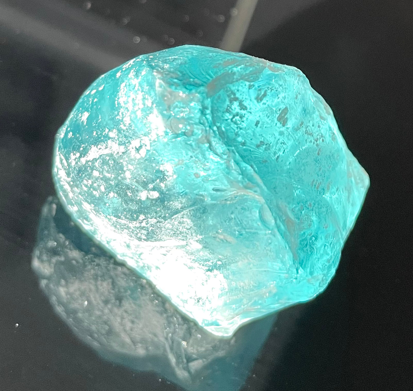 Rare Cristal bleu ETHERIUM ~ 32 g | minéral Afrique ANDARA | R4