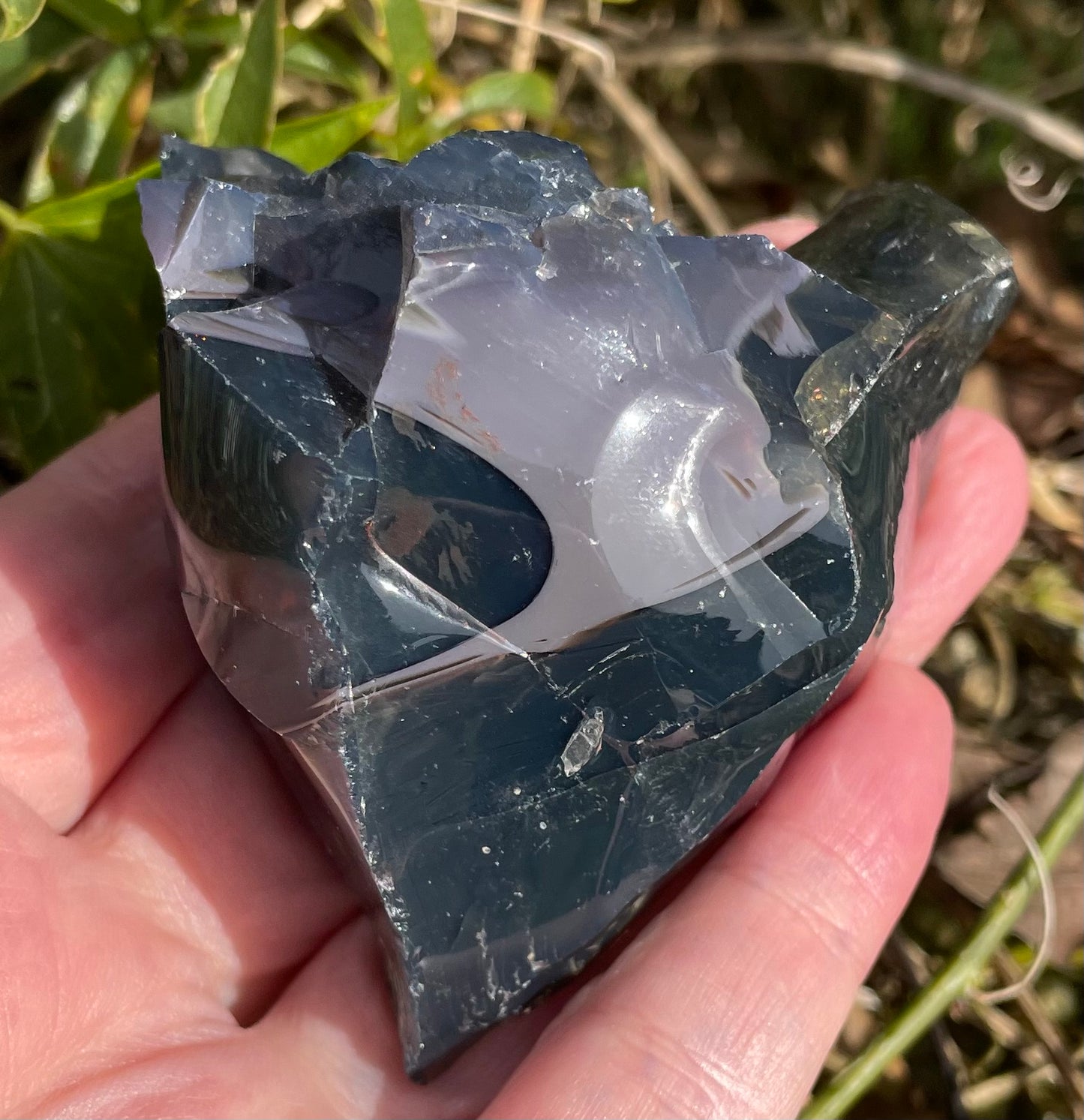 Rare ANDARA• Français Iridium Cobalt Violet Or 158 g | French Andara