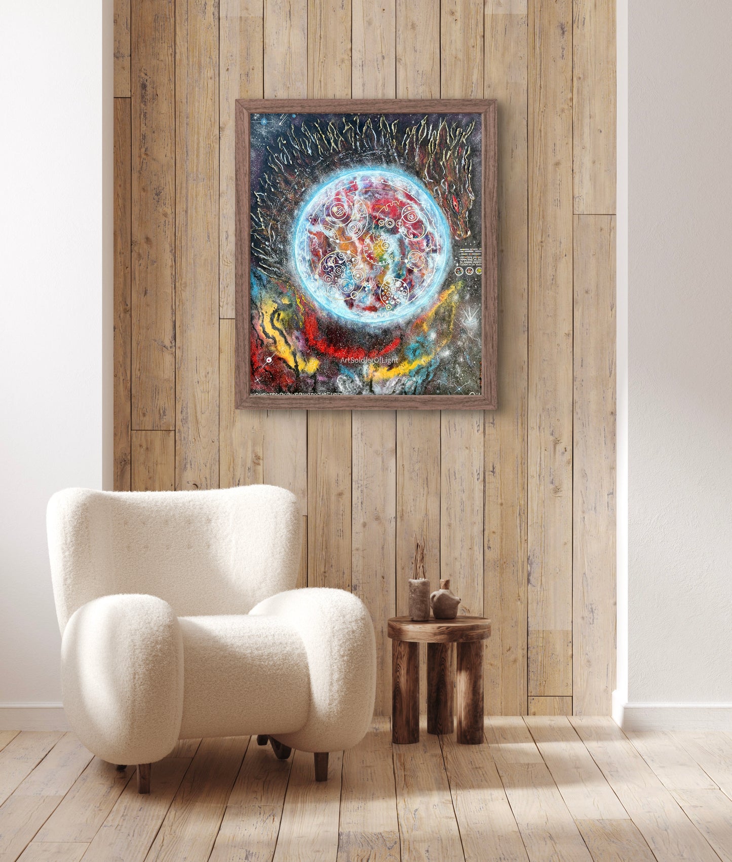 Dragon Solaire | ANDARA & Peinture | Soin énergétique