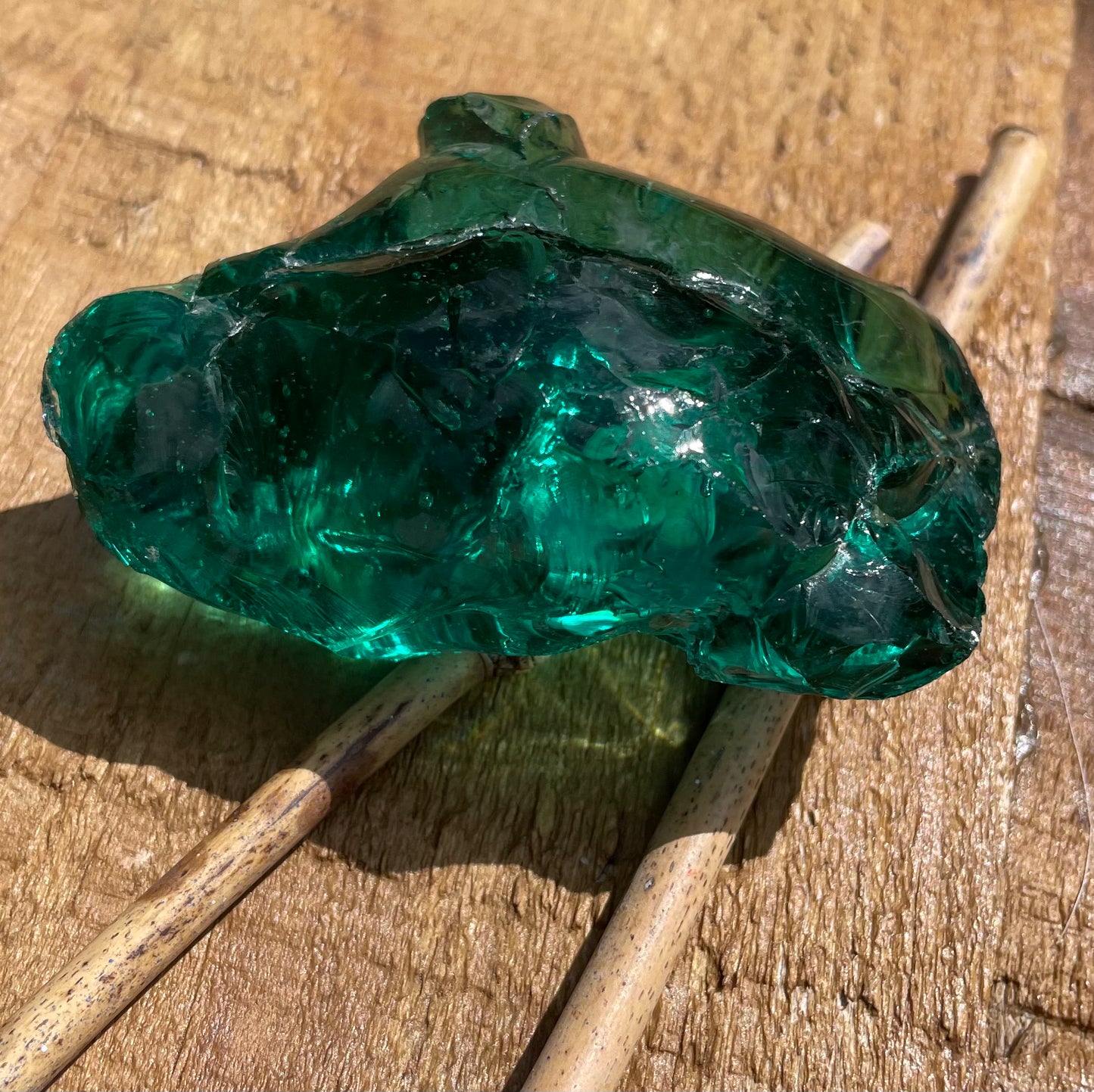 ANDARA Français Emeraude des Chamanes 148 g | cristal quantique 5D