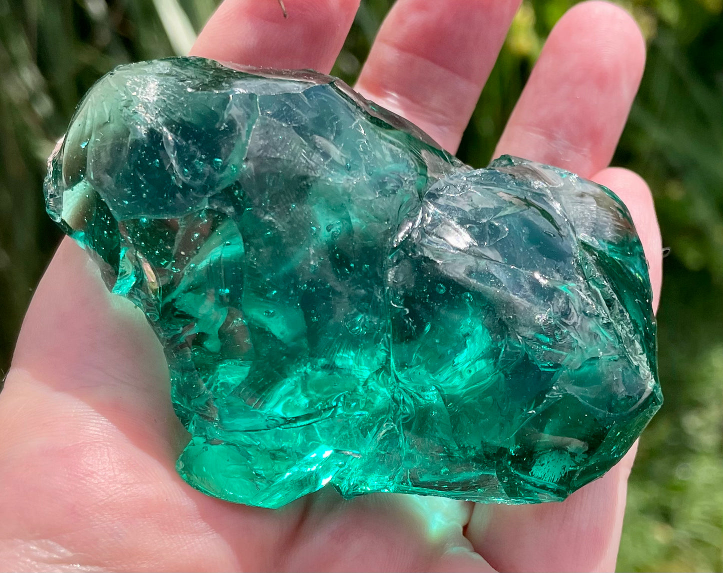 ANDARA Français Emeraude des Chamanes 148 g | cristal quantique 5D