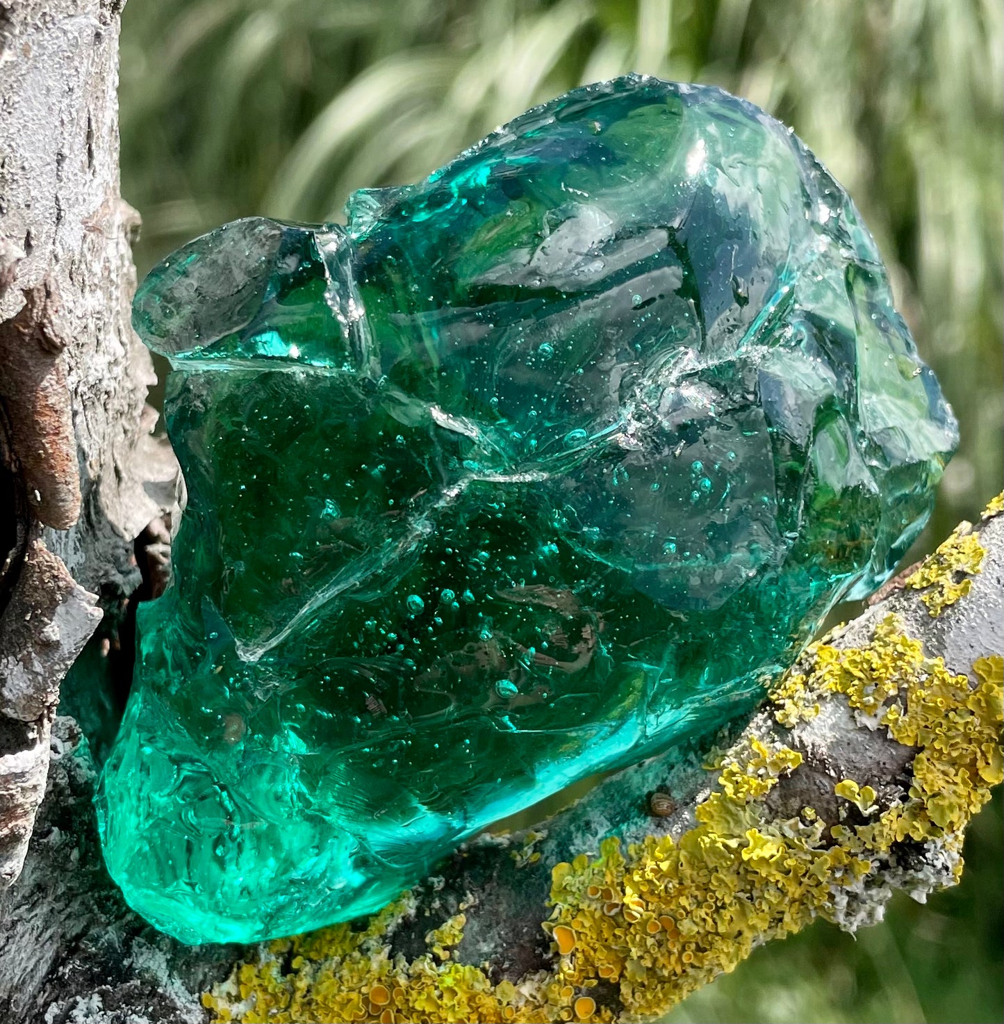 ANDARA Français Emeraude des Chamanes 148 g | cristal quantique 5D