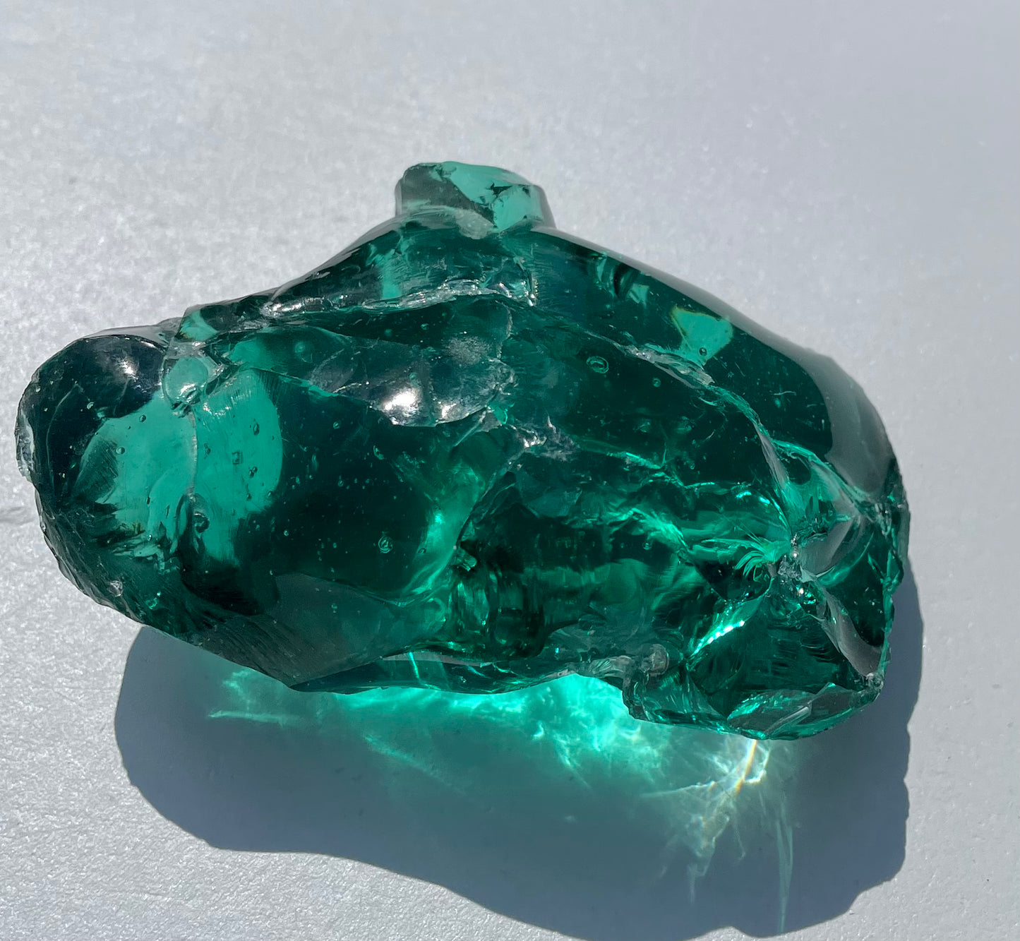ANDARA Français Emeraude des Chamanes 148 g | cristal quantique 5D