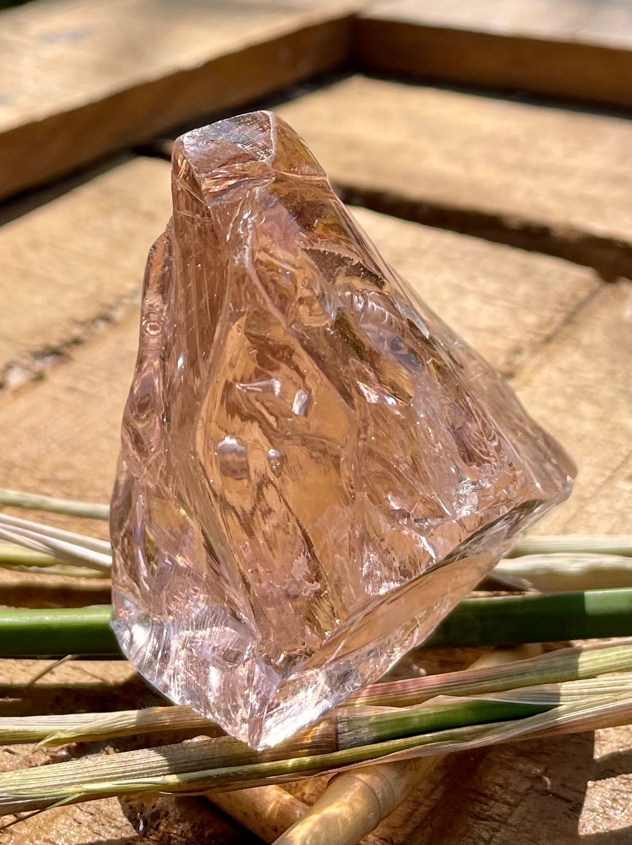 Très Rare ANDARA Rose de France Lady Nellie 127 g | cristaux andaras