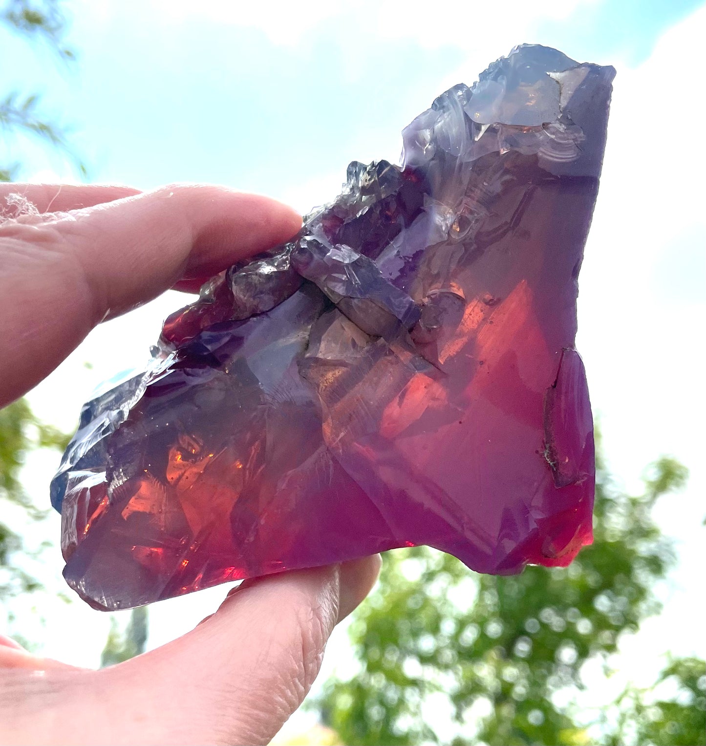 ANDARA Coeur Dragon Impérial (bicolore) 300 g | cristaux andaras 6D