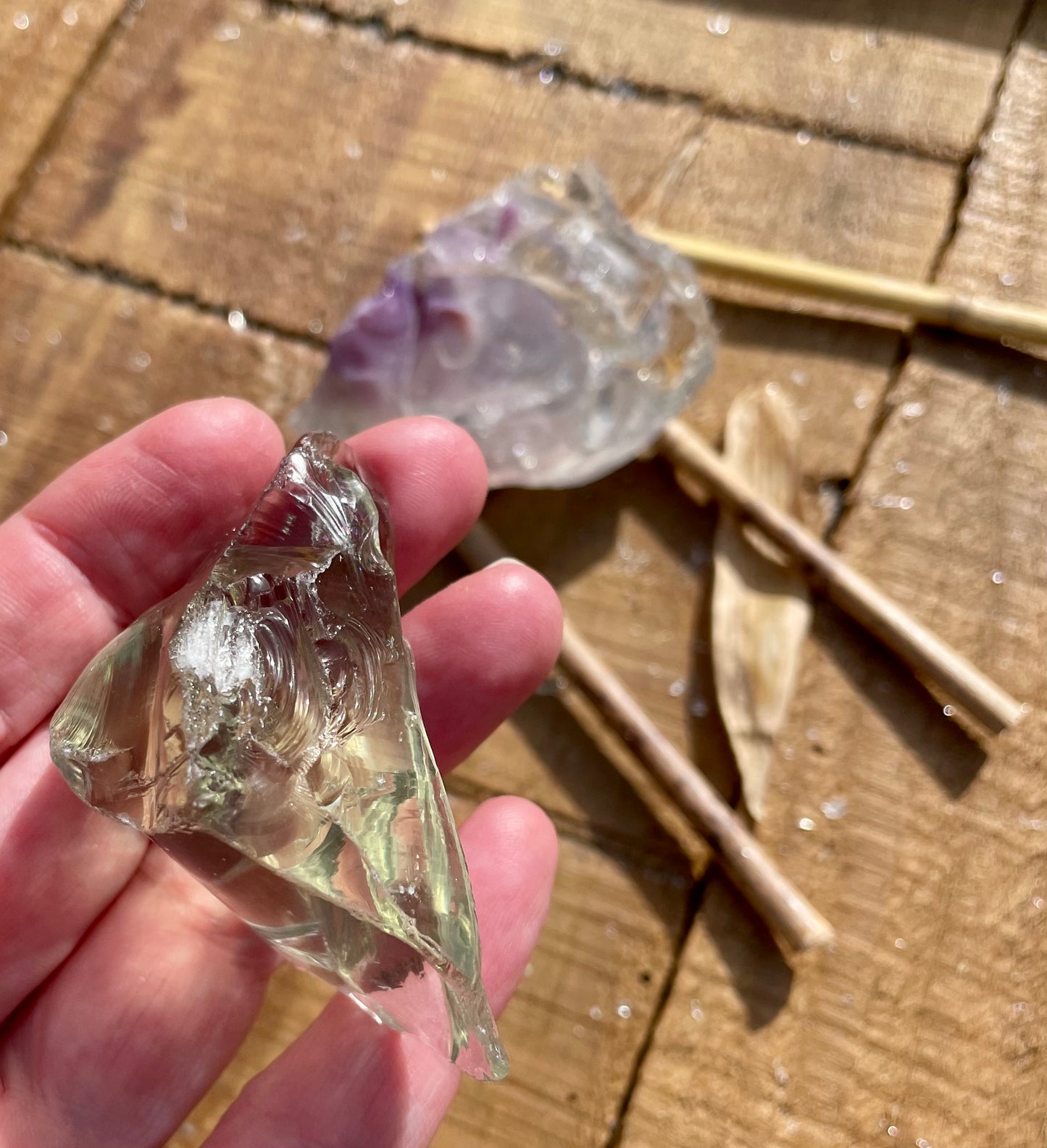Duo ANDARA• Sacred Womb | 147 g | cristaux 6D