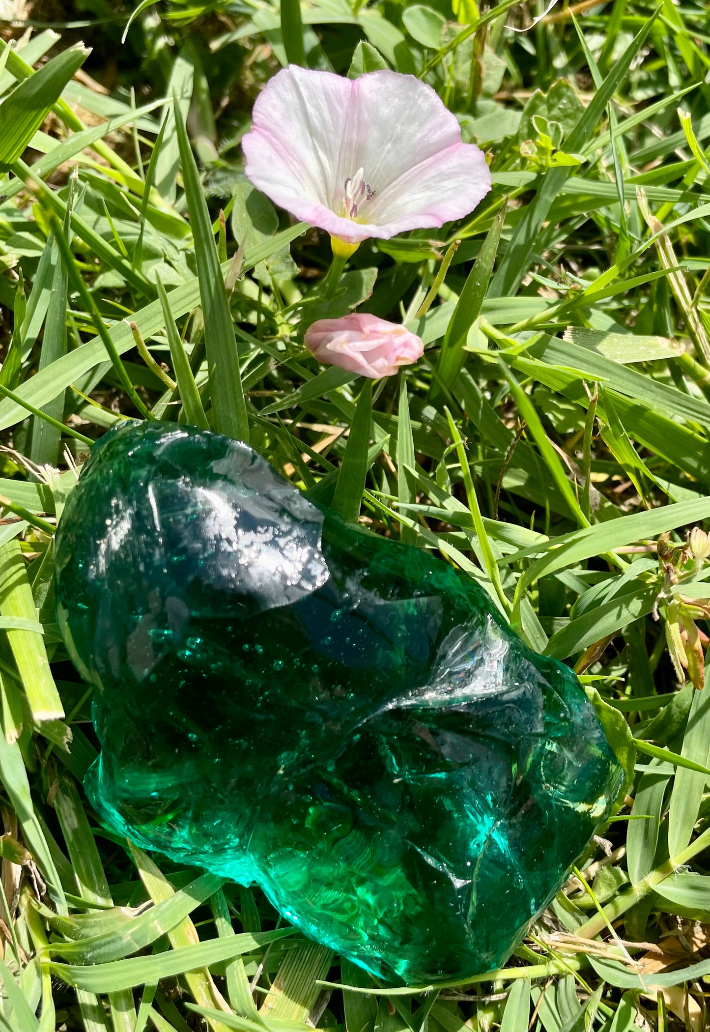ANDARA Français Emeraude des Chamanes 148 g | cristal quantique 5D