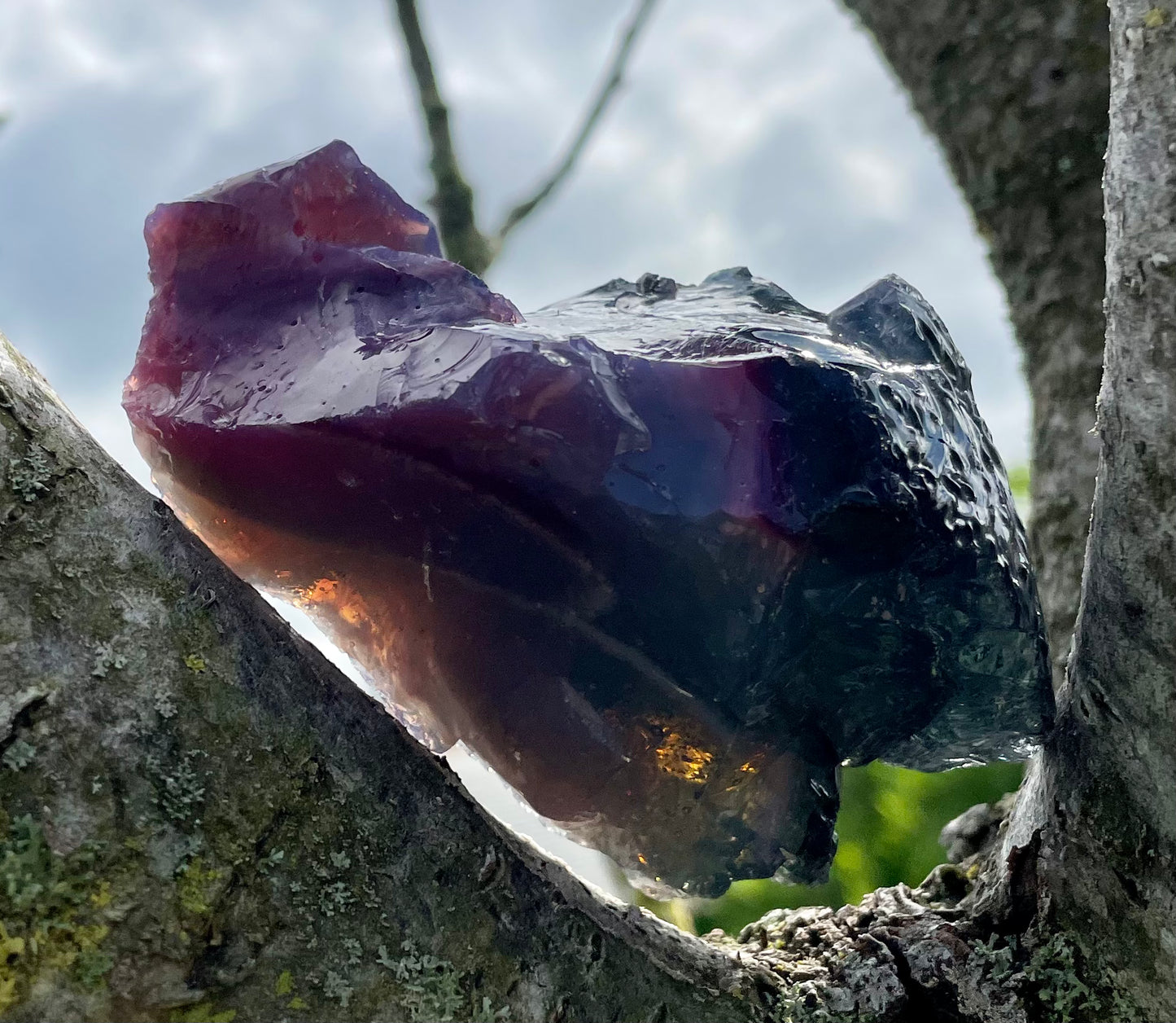 ANDARA Français Dragon Impérial Violet 215 g | cristaux andaras 6D
