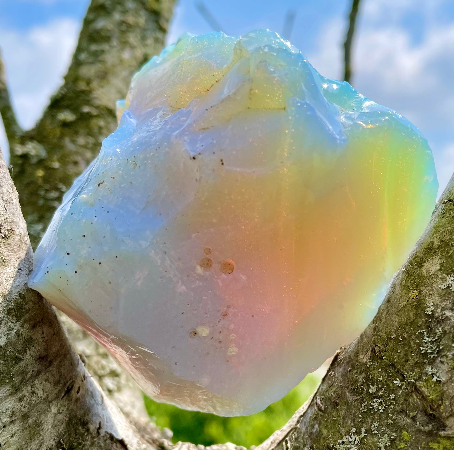 ANDARA UNion de l'Amour et de la Sagesse 358 g | cristal quantique 5D