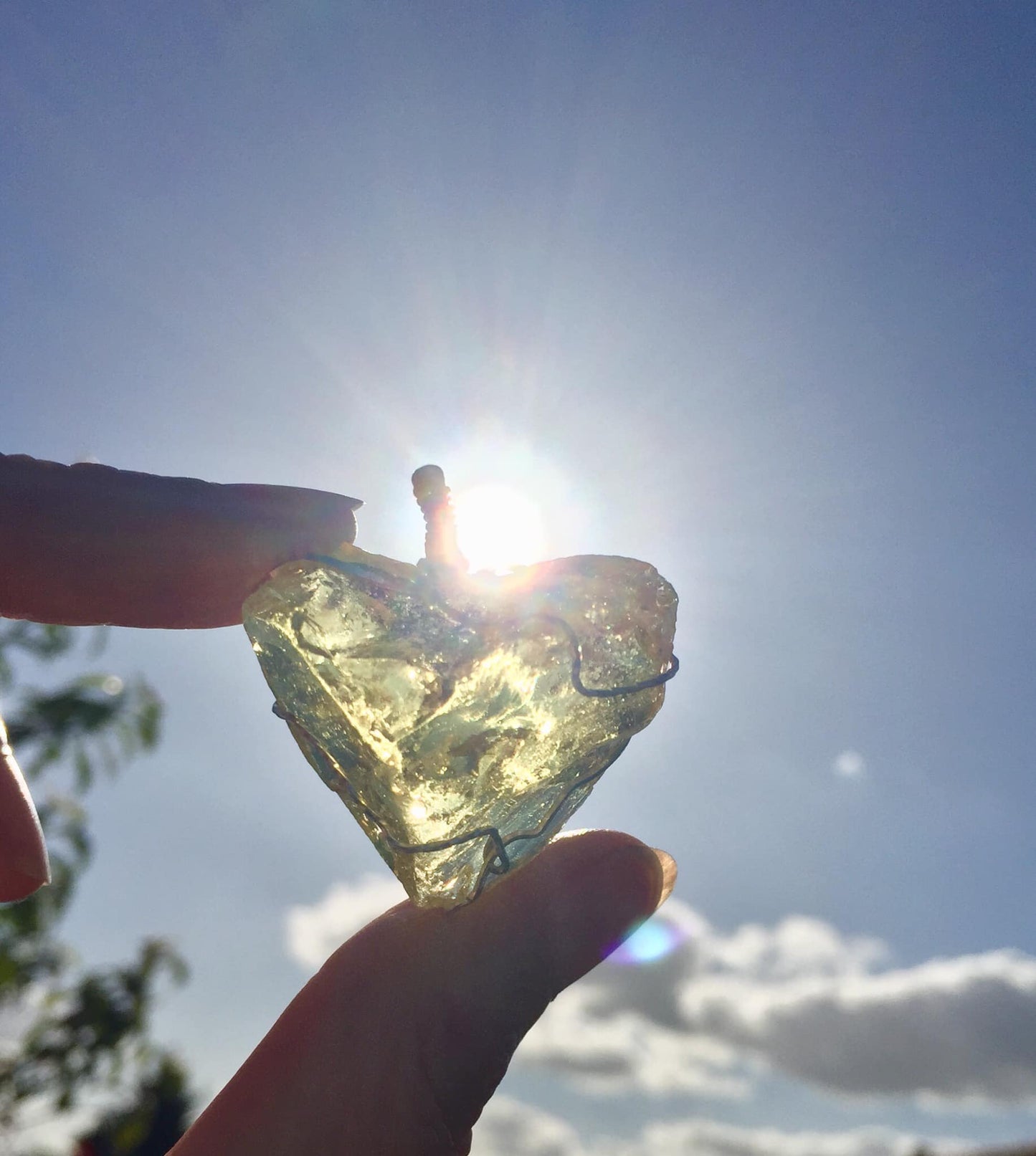 Pendentif ANDARA Coeur Solaire Andaréen 23 g