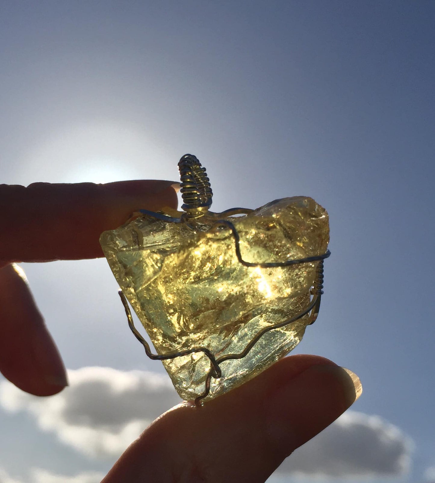 Pendentif ANDARA Coeur Solaire Andaréen 23 g