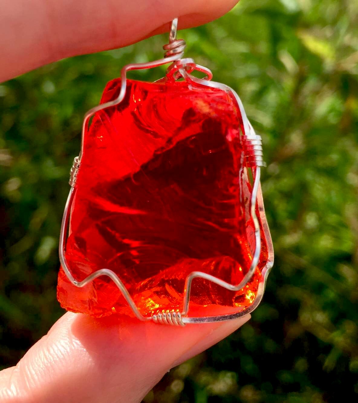 Pendentif ANDARA Feu solaire de la création 27 g