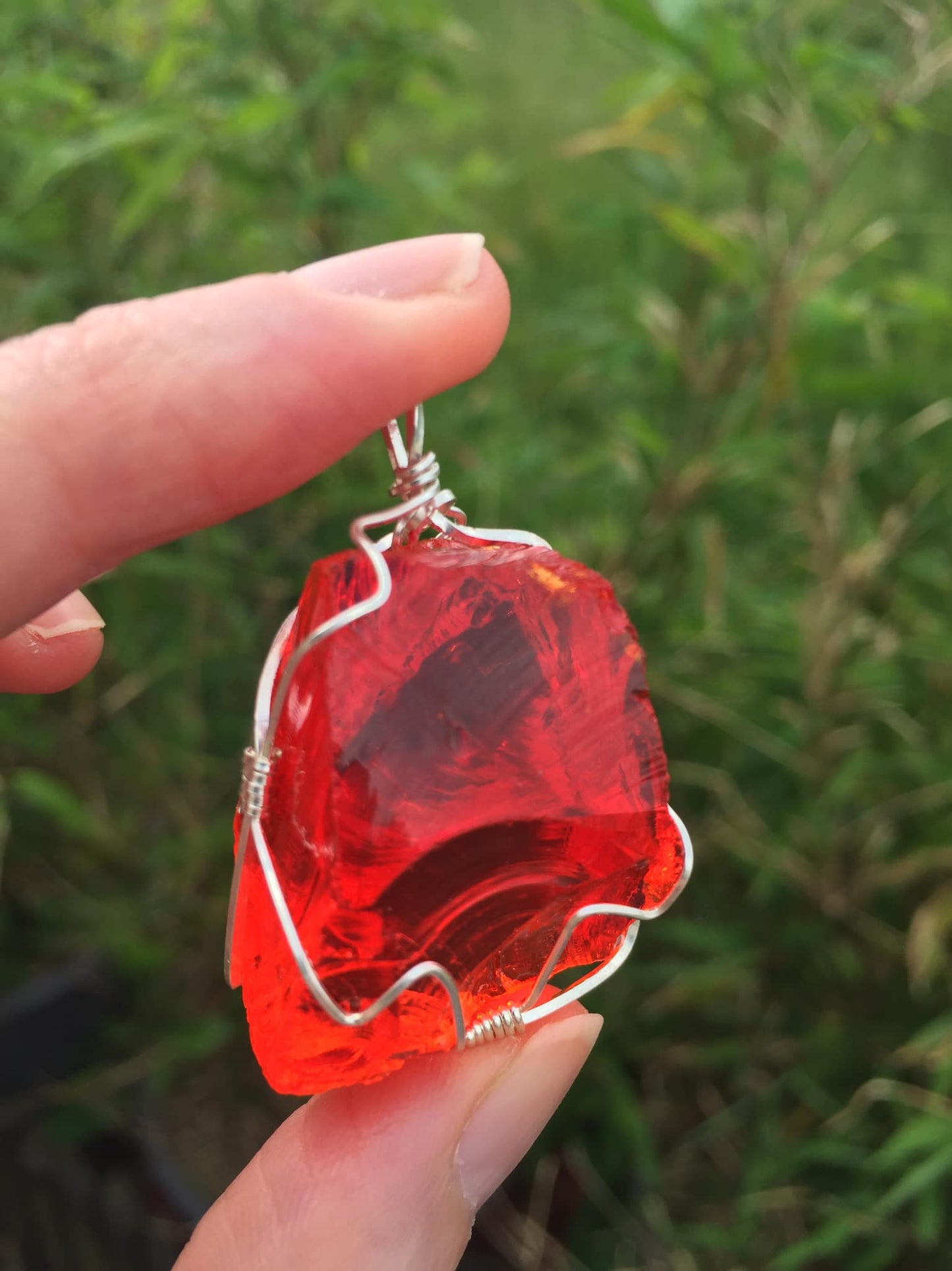 Pendentif ANDARA Feu solaire de la création 27 g