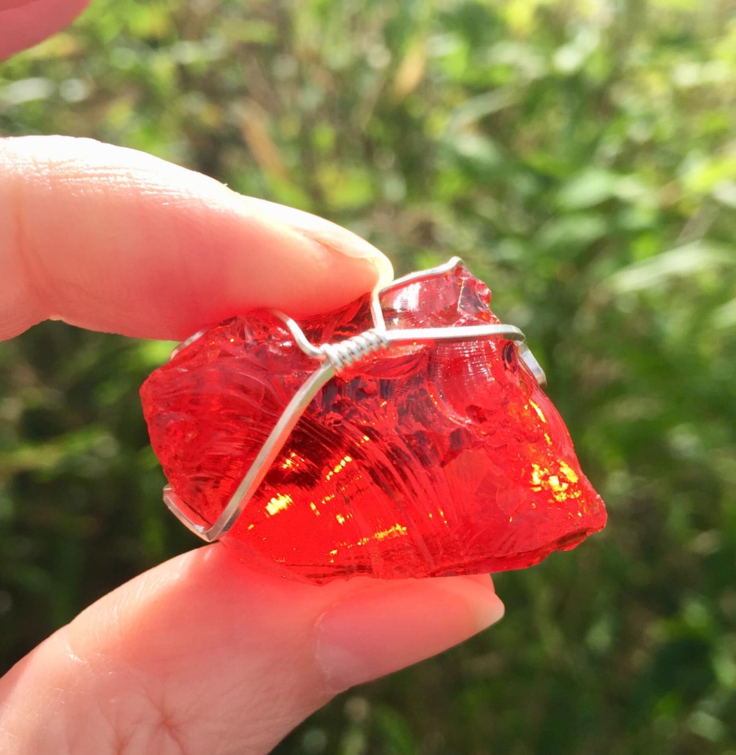 Pendentif ANDARA Feu solaire de la création 27 g