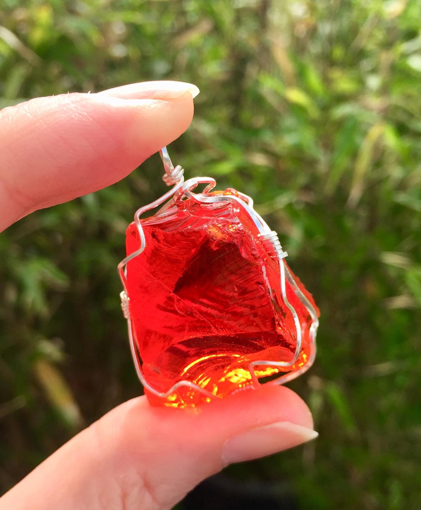 Pendentif ANDARA Feu solaire de la création 27 g
