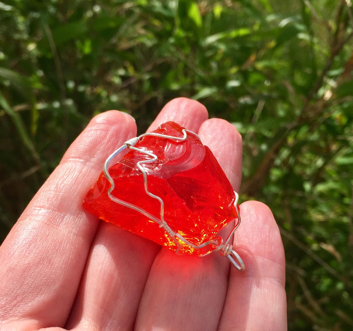 Pendentif ANDARA Feu solaire de la création 27 g