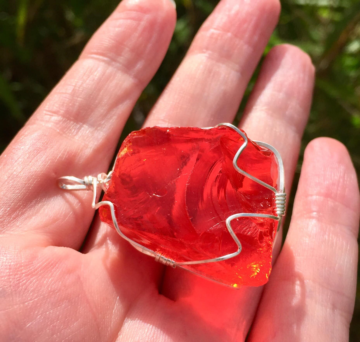 Pendentif ANDARA Feu solaire de la création 27 g