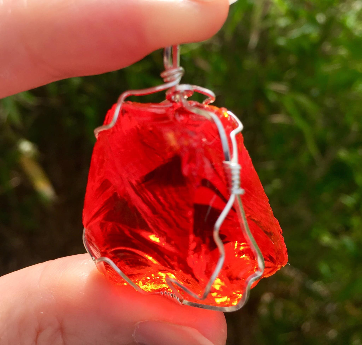 Pendentif ANDARA Feu solaire de la création 27 g