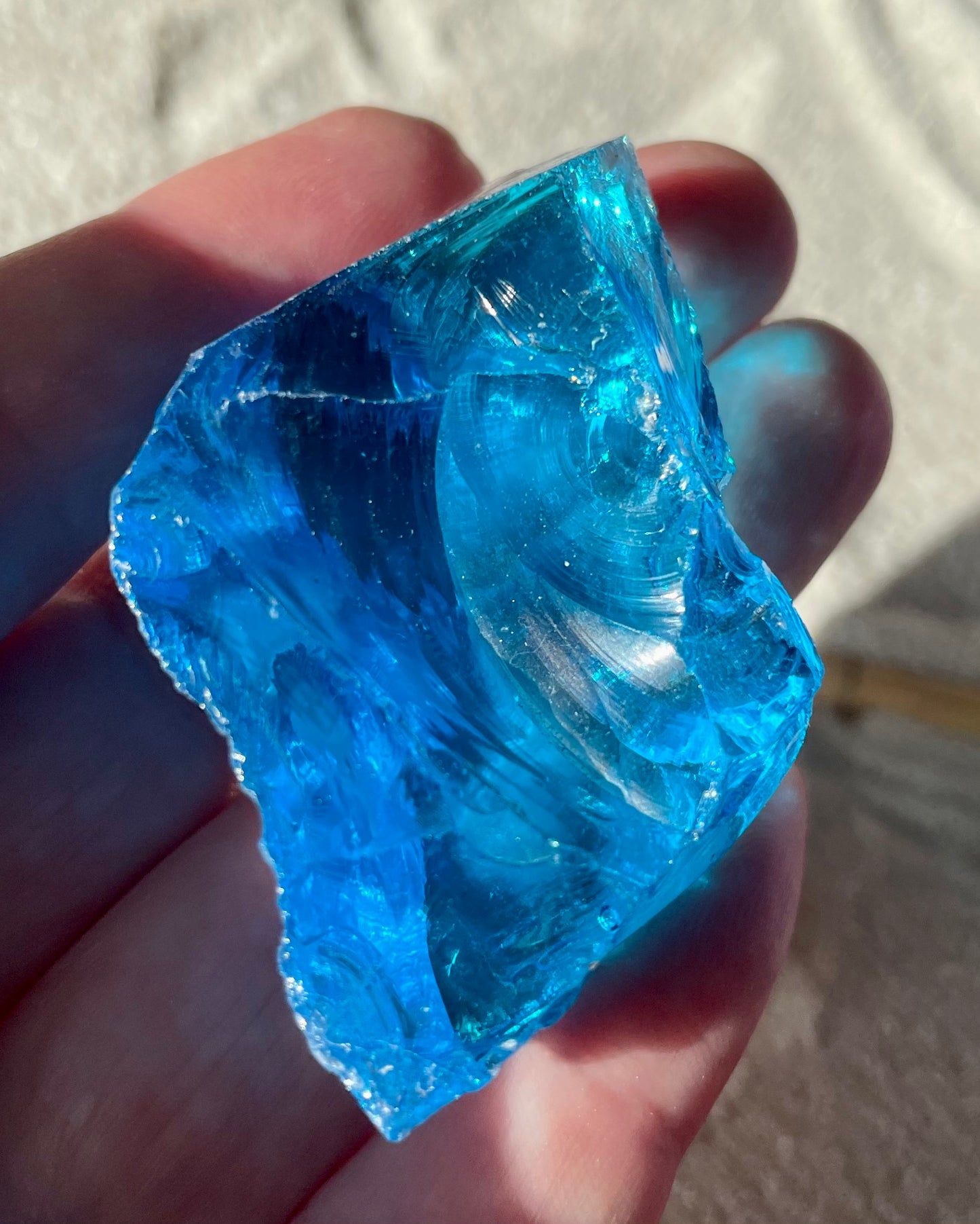 ANDARA• Bleu des Sirènes Atlantes ~ 35 g | Cristal Quantique 5D