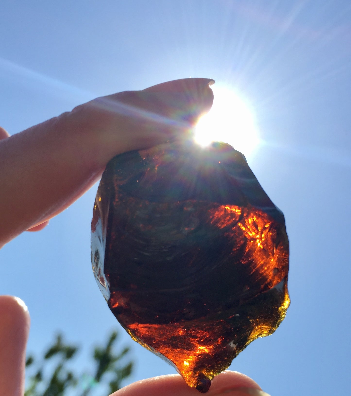 ANDARAS SeaFoam émeraude et Chamane Perle Indienne 64 g