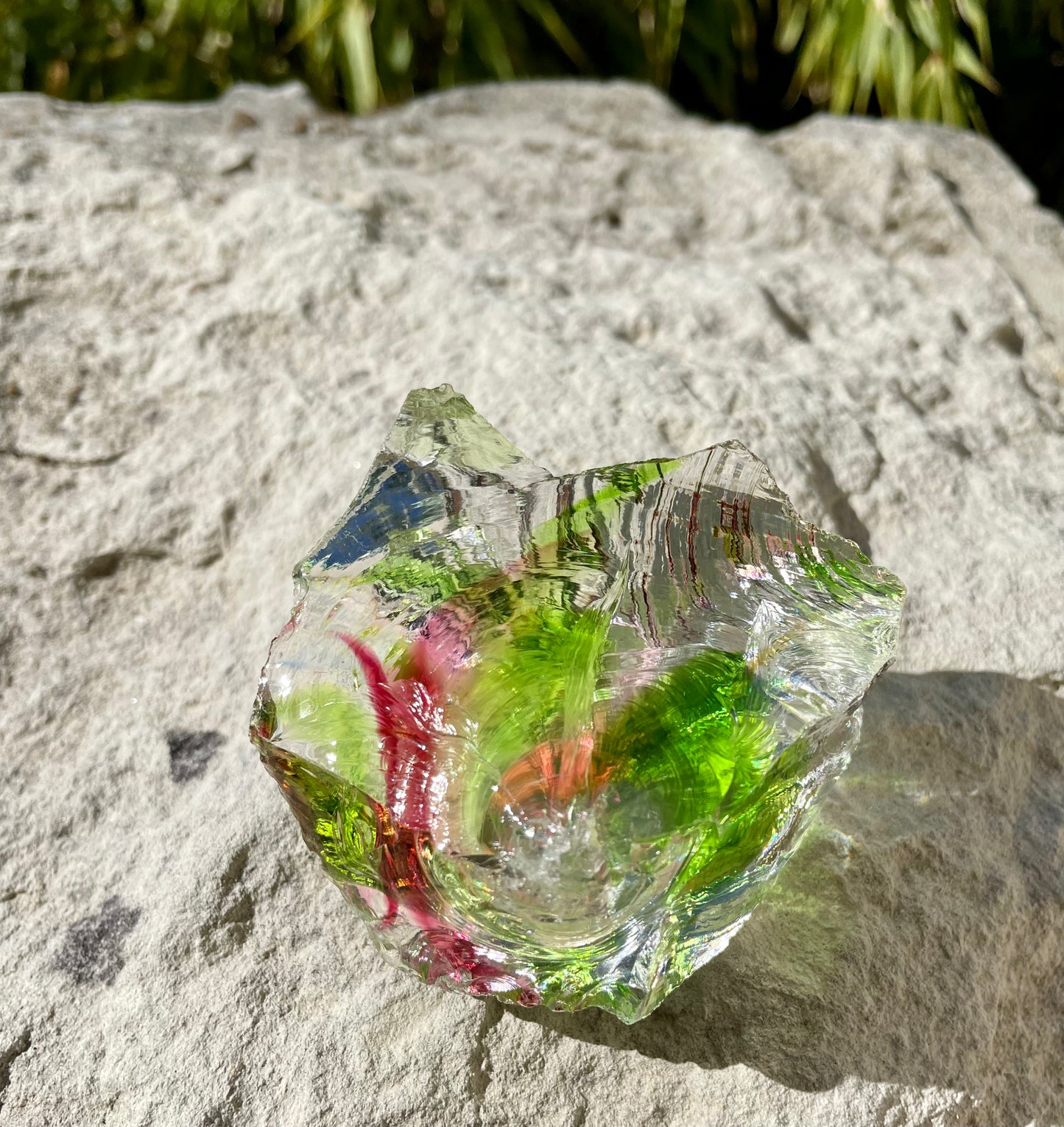 ANDARA• clear Rainbow Oracle 175 g ~ pierres andaras / REF 19