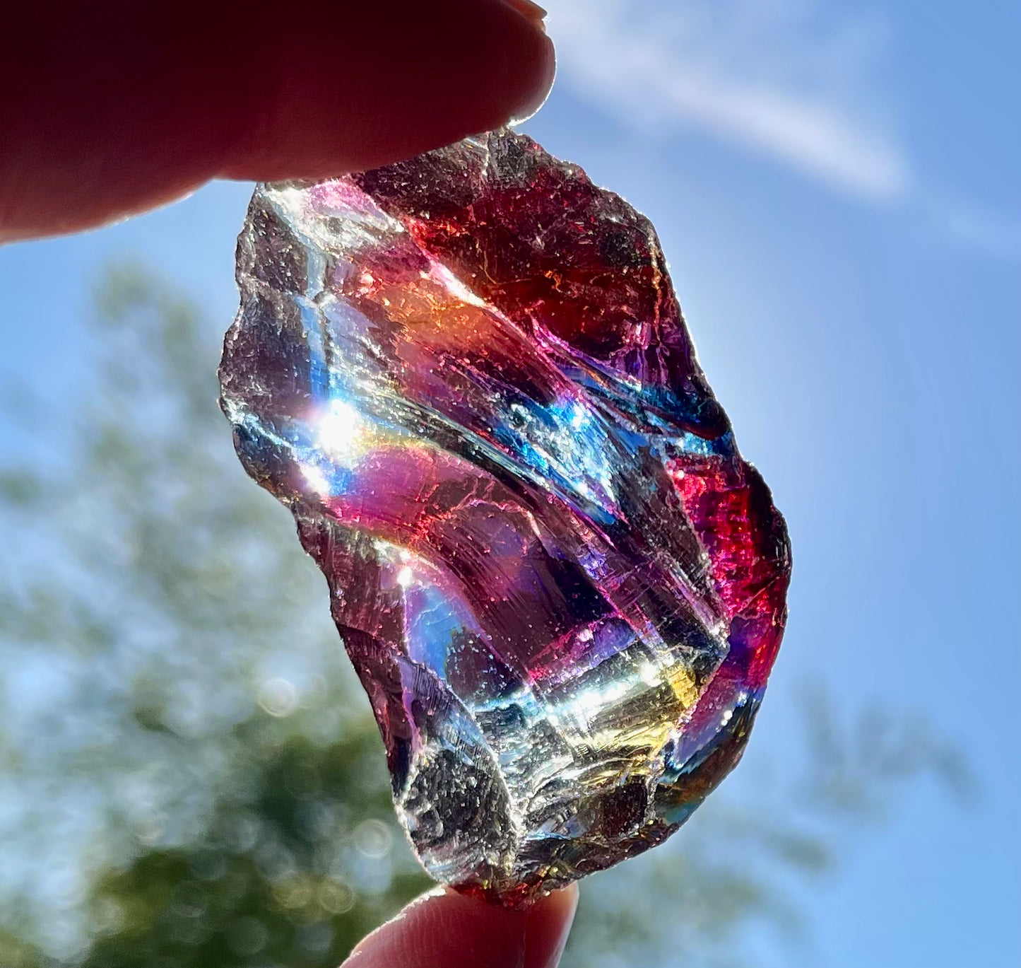 ANDARA• Rainbow Warrior 42 g | Cristaux quantiques 5D