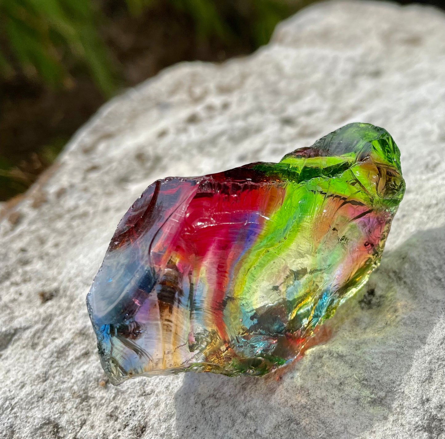 andara arc en ciel, andara rainbow, cristal, pierre andara