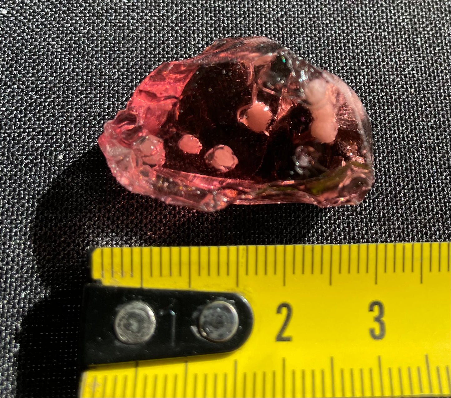 Mini Baby ANDARA rose cendré perlé ~ 12 g ~ minéral monoatomique