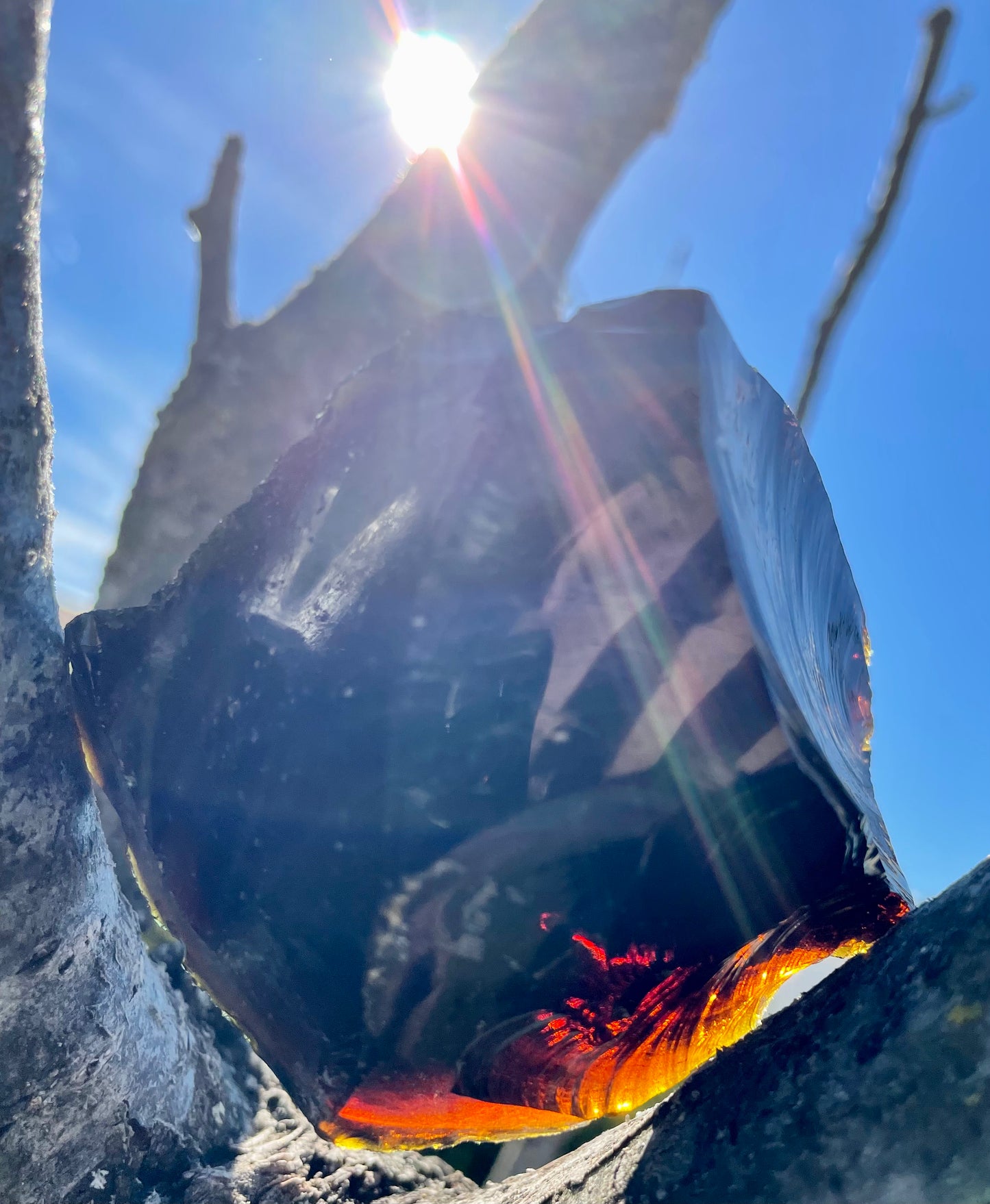 Rare ANDARA• Elder Chamane Perle Indienne 216 g