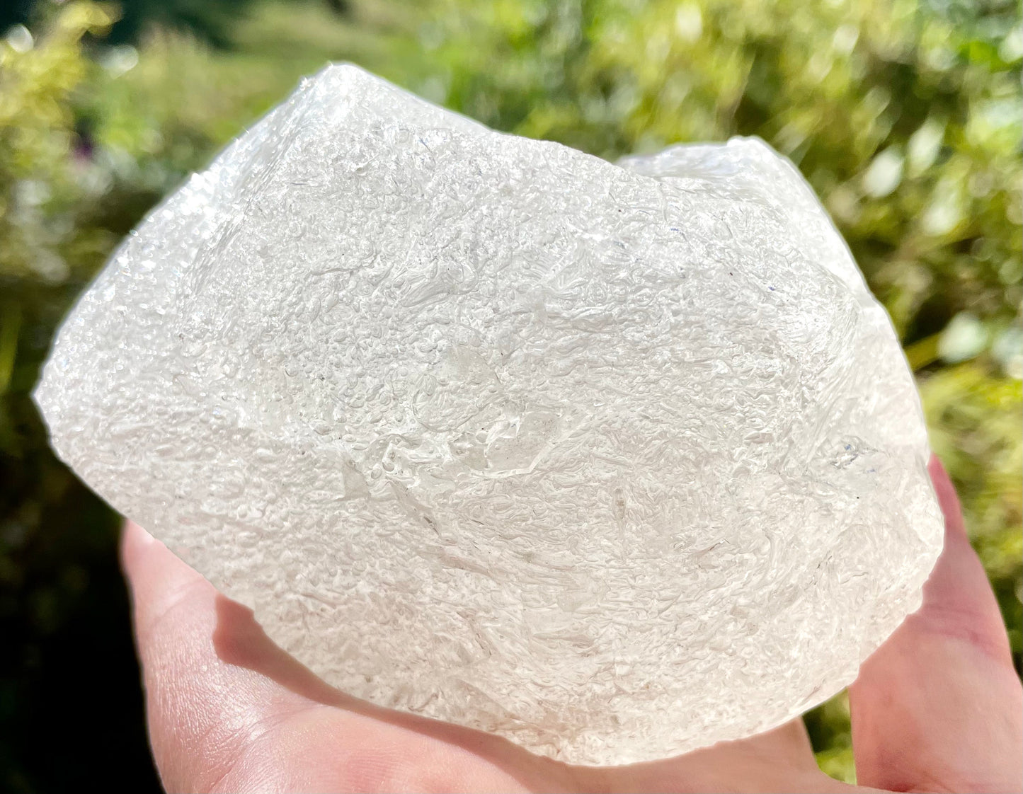 Rare ANDARA Altar Ecume de mer Cosmic Ice 449 g | Quantum 5D crystal