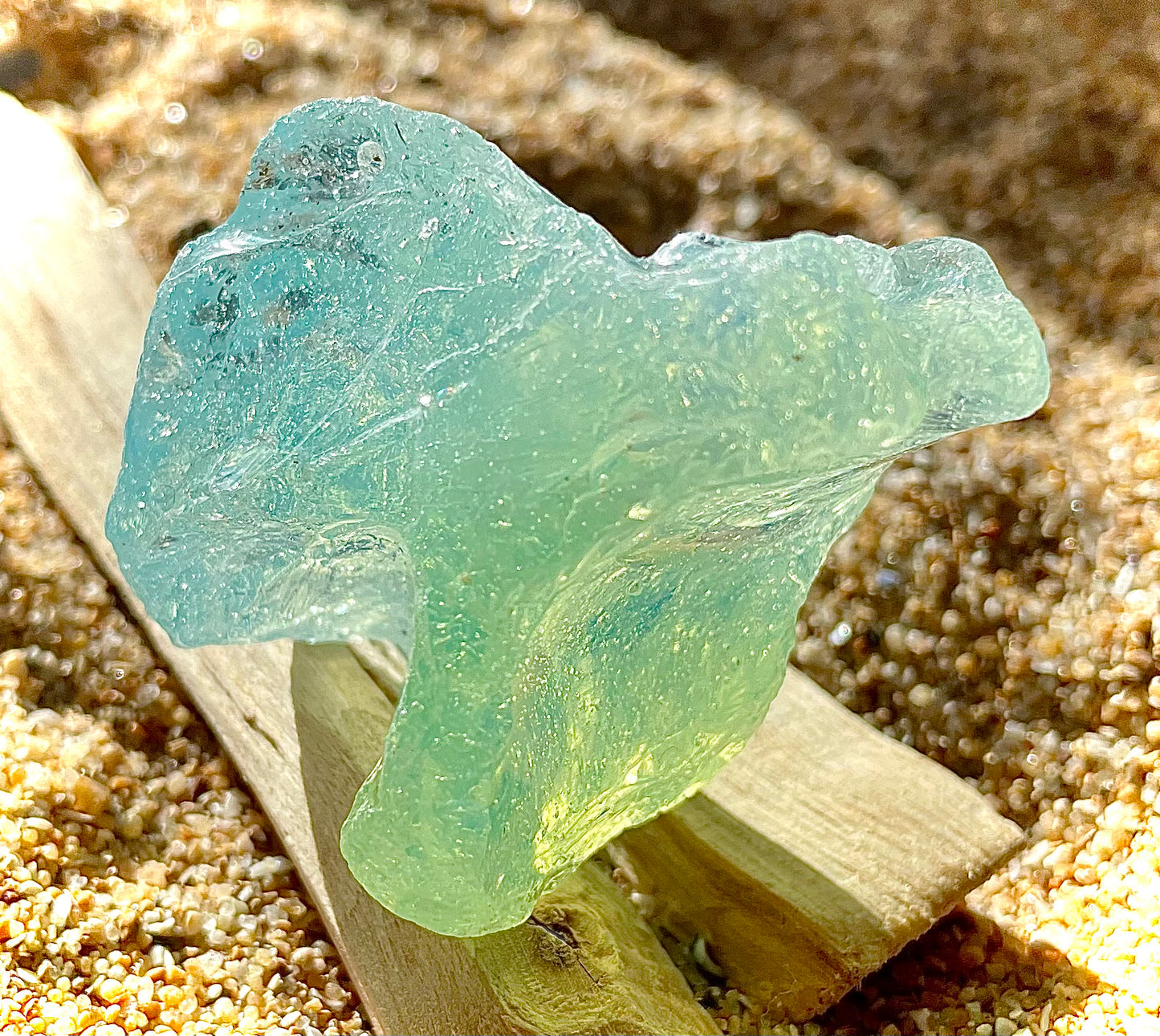 ANDARA• SeaFoam : Lignée des origines 56 g | Cristaux quantiques 5D