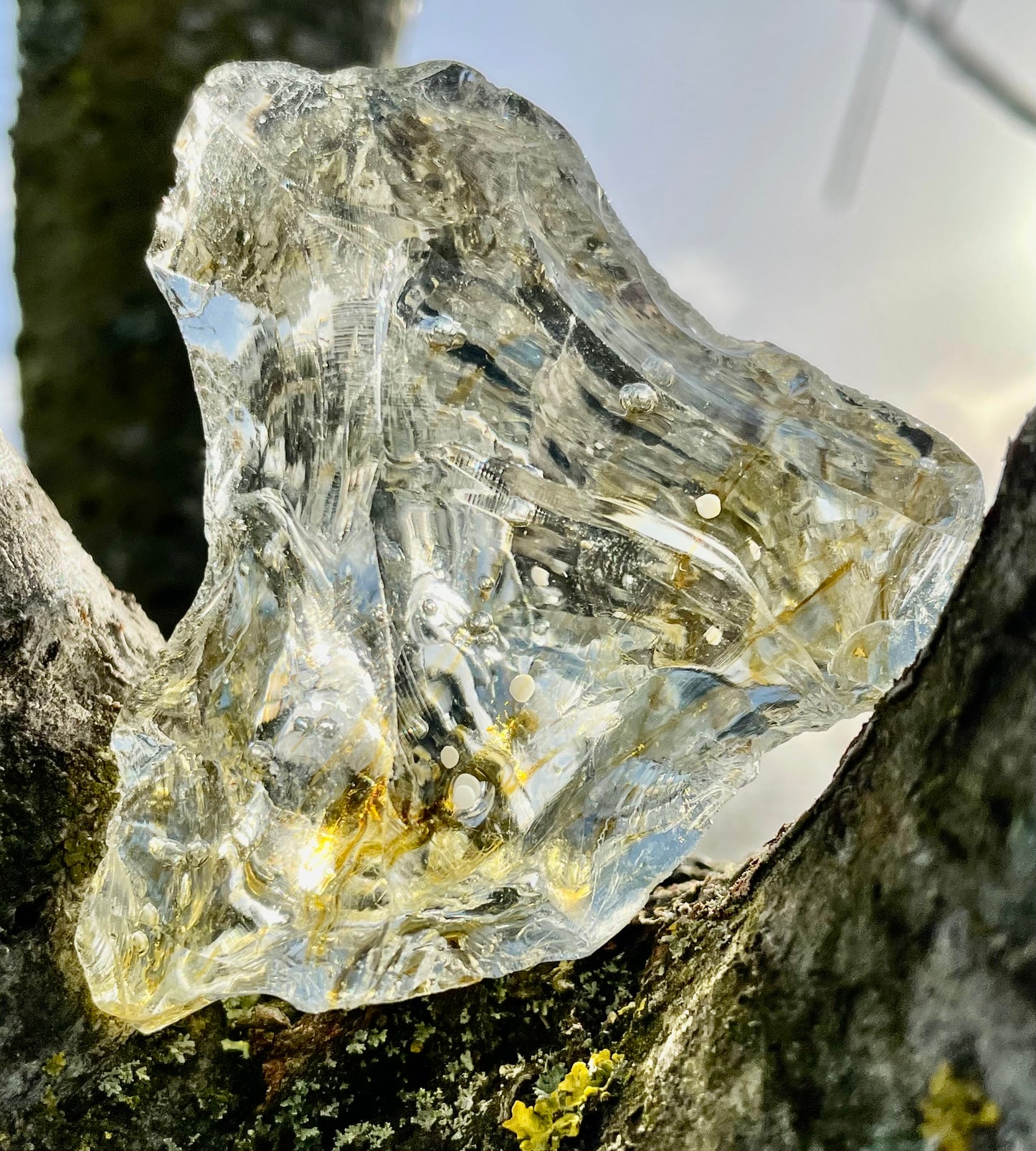 ANDARA Diamant Chamane 67 g ~ minéral monoatomique